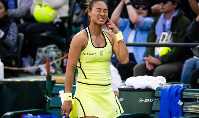 足球数据库-WTA印第安维尔斯赛：郑钦文0-2不敌鲁季奇 无缘32强